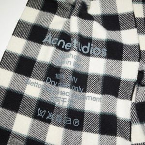 Acne Studios | Checked Wool Scarf